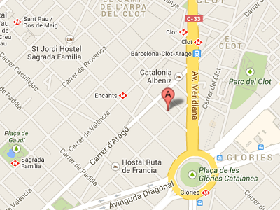 Map with Calle Independencia
